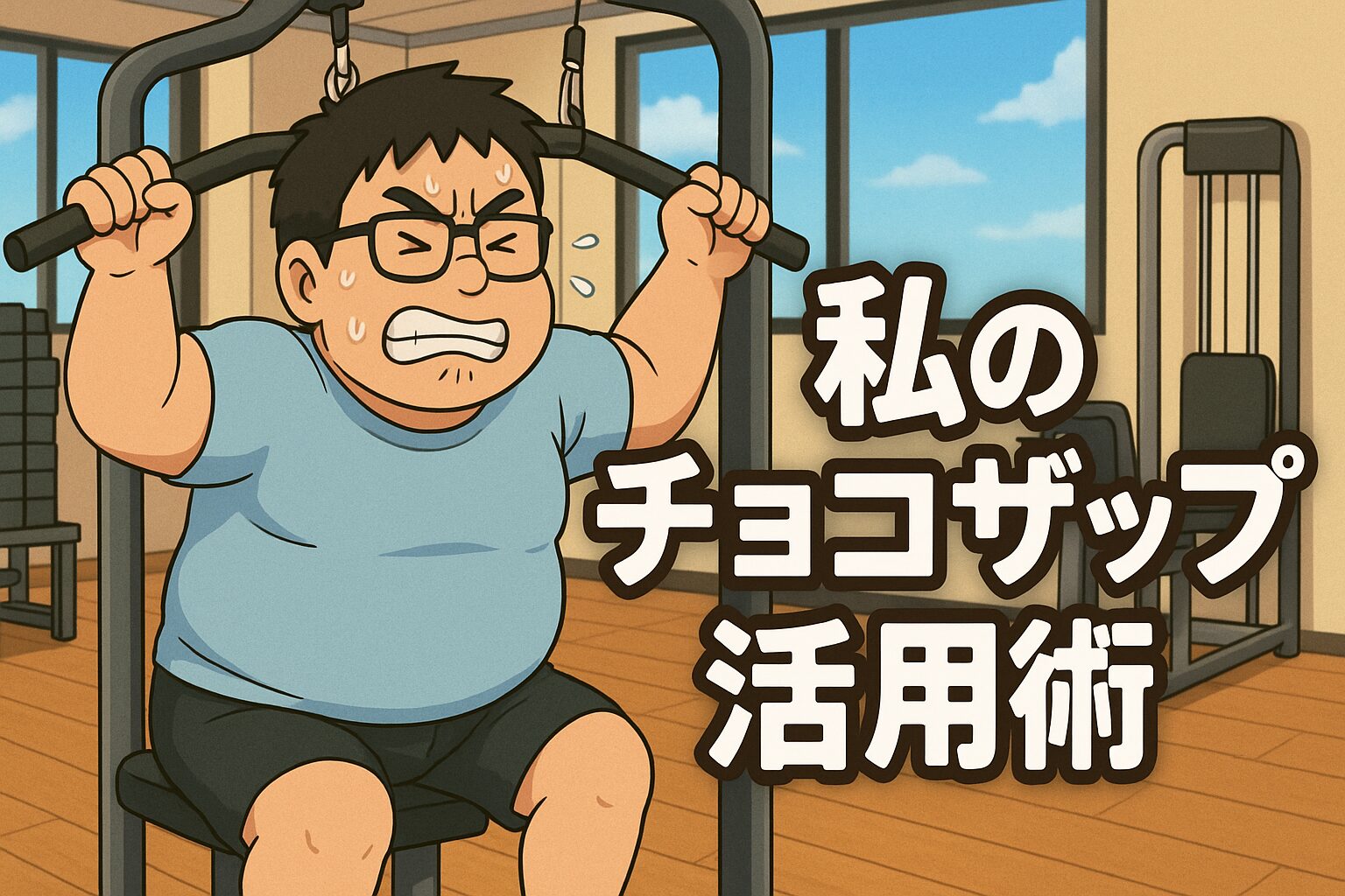 健康診断D判定からの逆転!初心者でも続けられる!40代男性のチョコザップ活用術【週2回・実践メニュー公開】
