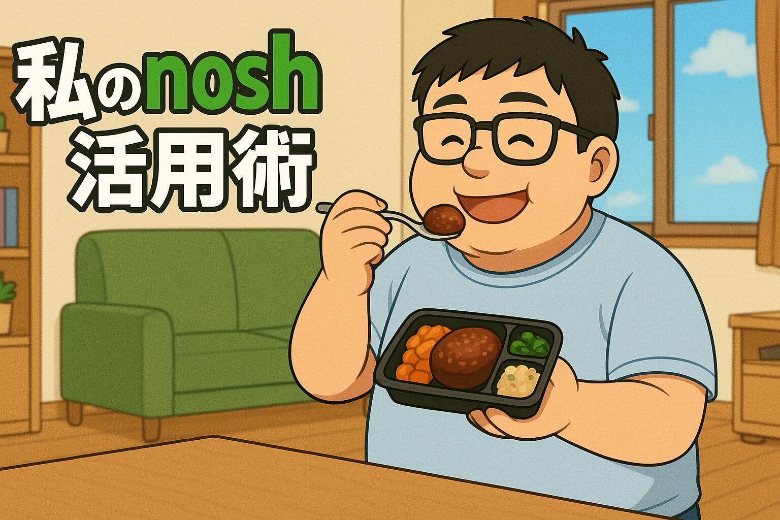 健康診断D判定位の40代男性の味方!nosh(ナッシュ)で始めるゆる食事改善【実食レビュー&活用術】